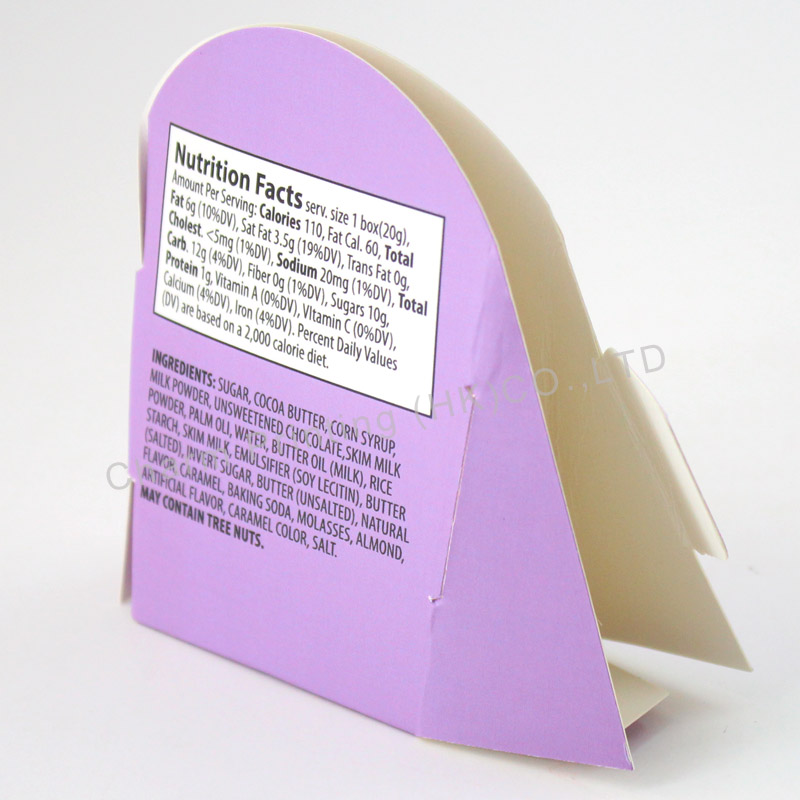 Food packaging box